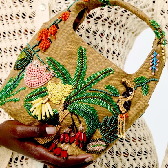 Zara Handbags - Zara beaded bag